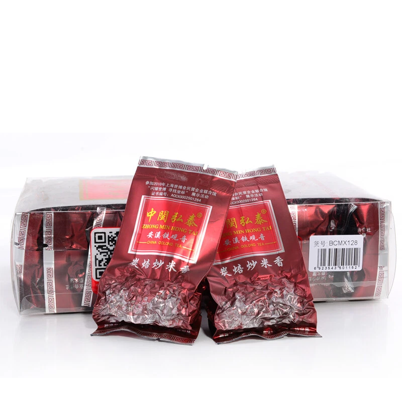 China Tieguanyin Oolong Té Xiping Carbón Arroz Tostado Corbata Guan Yin 250 g Foto 4 de 4