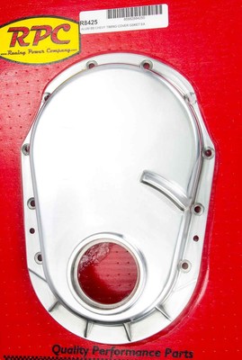 RPC Timing Cover - 1 Piece - Aluminum - Polished - Big Block Chevy - Each R8425
