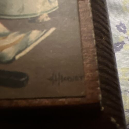 "Impresiones de pato Harnett vintage montadas en madera - aves acuáticas (ver fotos) 4"" X 6""" - Imagen 3 de 6