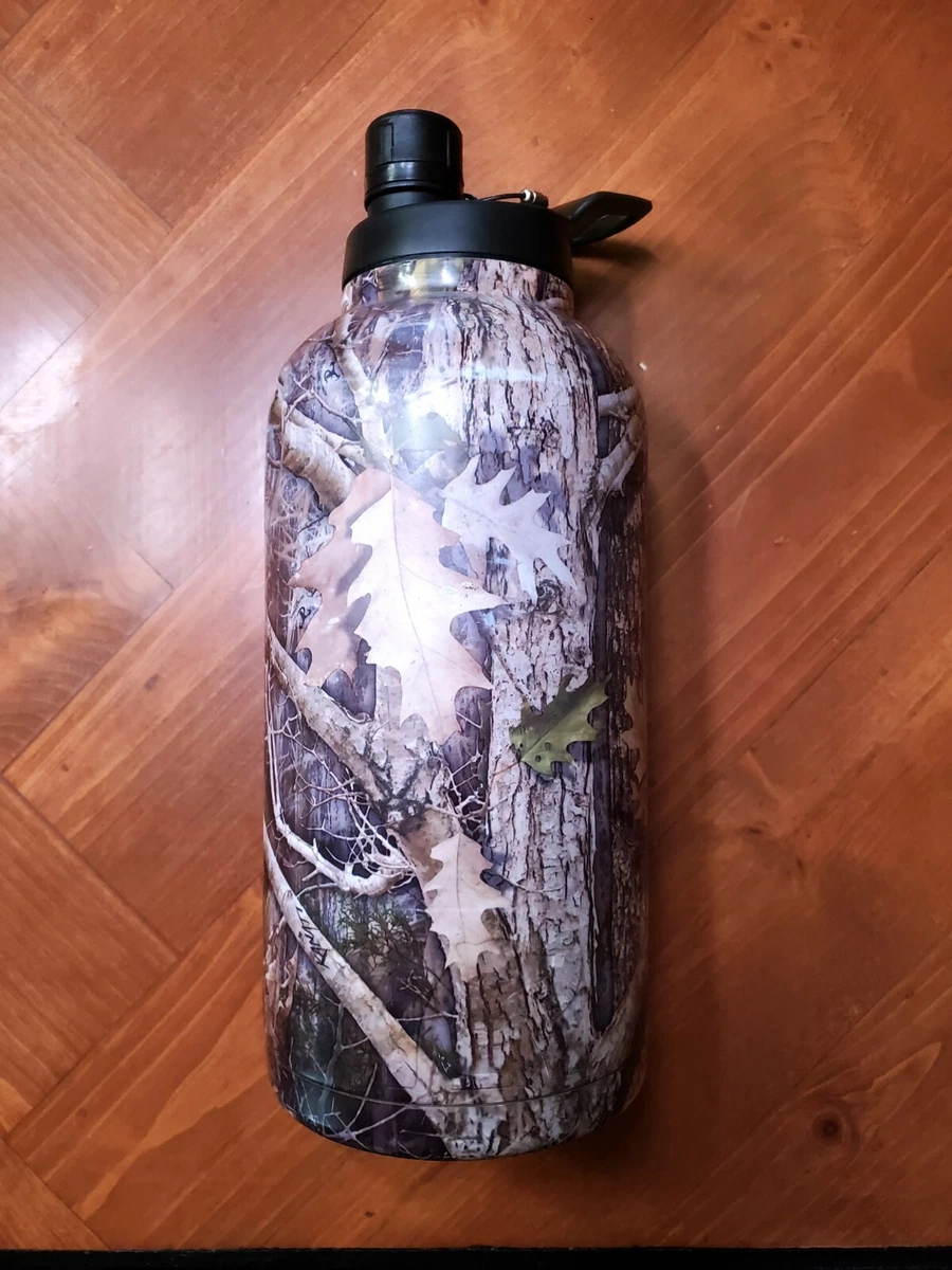 RTIC 64oz Stainless Insulated Jug Thermos True Timber Camo Pattern