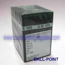 100 Groz-Beckert 134R 135X5 DPX5 Ball-Point (FFG) Sewing Machine Needles