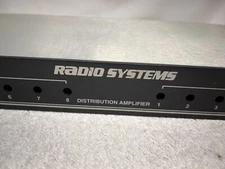 RADIO SYSTEMS analog audio distribution amp 8x2 DA