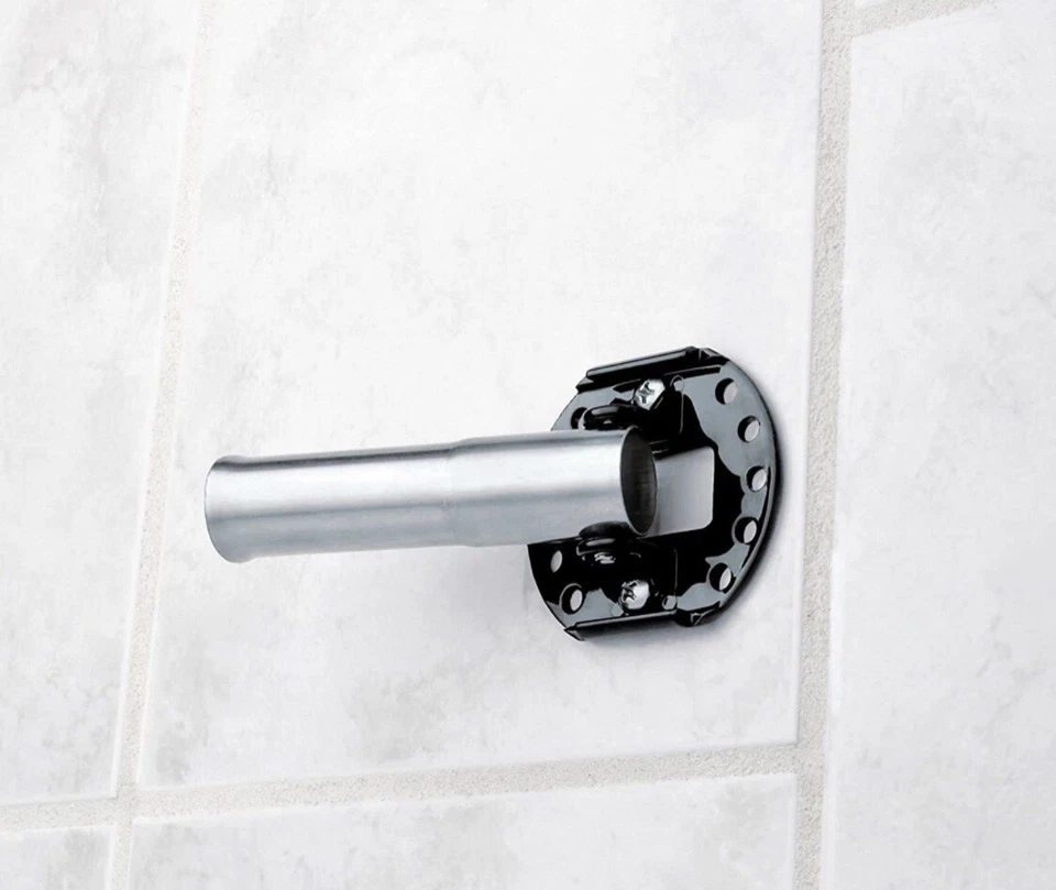 Moen CSR2160CH 54 pulgadas a 72 pulgadas longitud ajustable montaje fijo curva única Foto 2 de 3