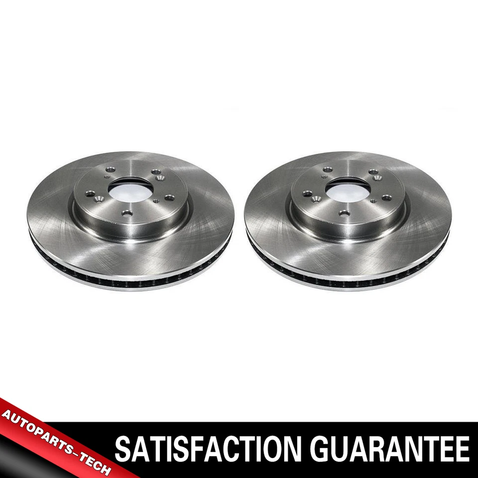 Front Disc Brake Rotors 2PCS For Honda Accord 2013 - Image 4 of 4
