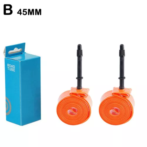 2er PACK! Ultraleichter Fahrrad TPU Schlauch 700C 18/32C | Rennrad | 45mm - Bild 1 von 14