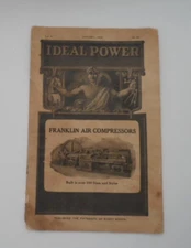 Antique Paperback 1910 Chicago Pneumatic Tool Co Franklin Air Compressors