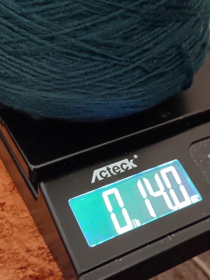 Acrylic Cone Yarn Wintuk by Mary Lue's Crafts MACHINE Knitting or