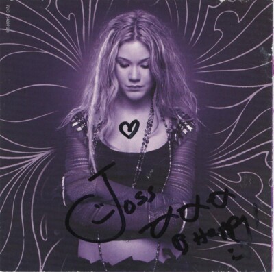 Joss Stone- Signed CD Insert (English Singer)