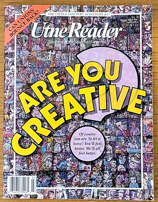 Utne Reader Magazine March April 1992 #50, cover story; Are You Creative 