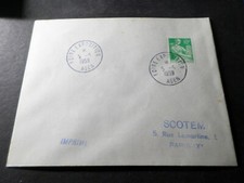 MARCOPHILIE FRANCE, 5.6.59, CACHET LETTRE FOIRE EXPO AGEN, VF LETTER
