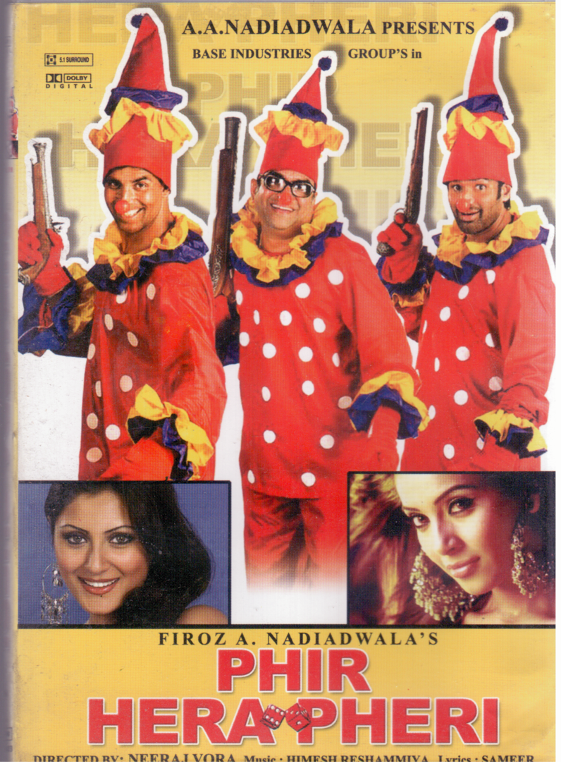 phir Hera Pheri akshay Kumar paresh rawal [Dvd] rare