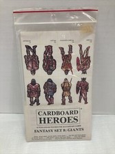 Cardboard Heroes Fantasy Set #8 Giants Steven...