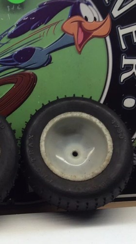 Vintage ProTrax 12mm Front / Rear Tires And Rims (Trax 4790 Tires)🇺🇸USA Shipp - Picture 8 of 10