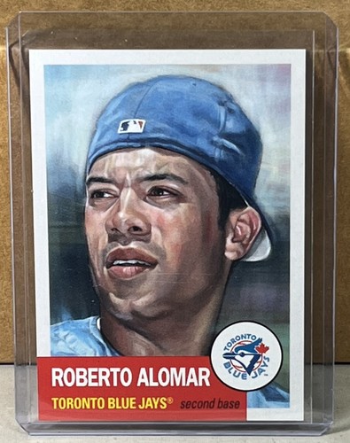 2021 TOPPS LIVING SET #395 ROBERTO ALOMAR TORONTO BLUE JAYS HOF Print Run 2286 - Picture 1 of 2