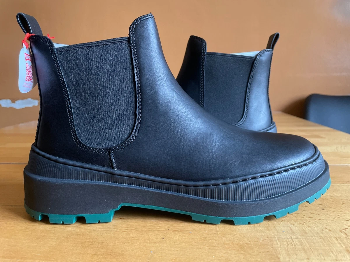 Camper Brutus Trek leather boots - Green