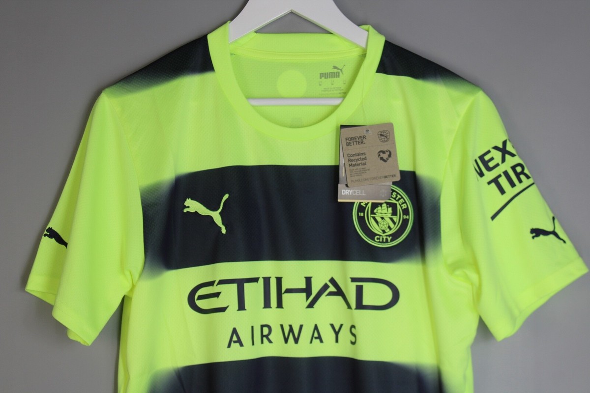 MANCHESTER CITY 2022 2023 THIRD FOOTBALL SHIRT JERSEY #10 GREALISH