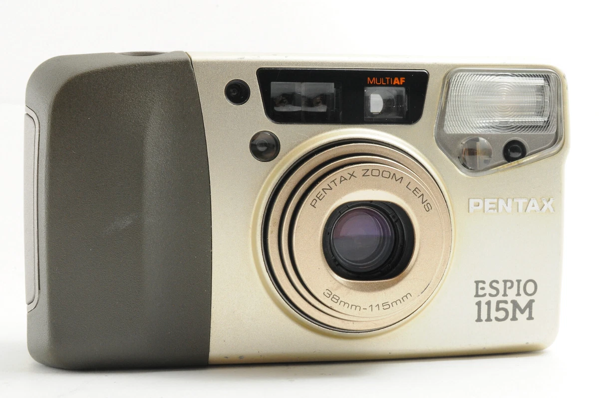 Excellent] PENTAX ESPIO 115M Point and shoot 35mm Compact Film