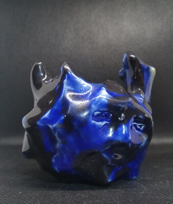 ''Melting Pot'' - Original Clay Sculpture. Hand made and glazed. Very nice & warm.