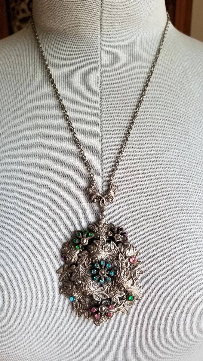 Marcasite pendant necklace online