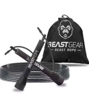 Skipping Rope Adult Boxing Speed Fitness Jump for MMA HIIT Workout PVC Weighted