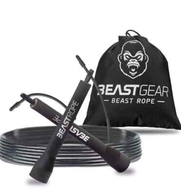 Springseil Erwachsene Boxen Speed Fitness Jump für MMA HIIT Workout PVC gewichtet