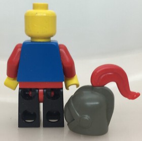 LEGO® Minifigure Castle Lion Knights Knights Grid Helmet 6021 Jousting - cas186