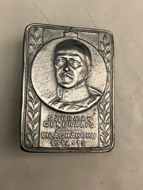 WWI Hungarian General Szurmay Cap Badge (1916)