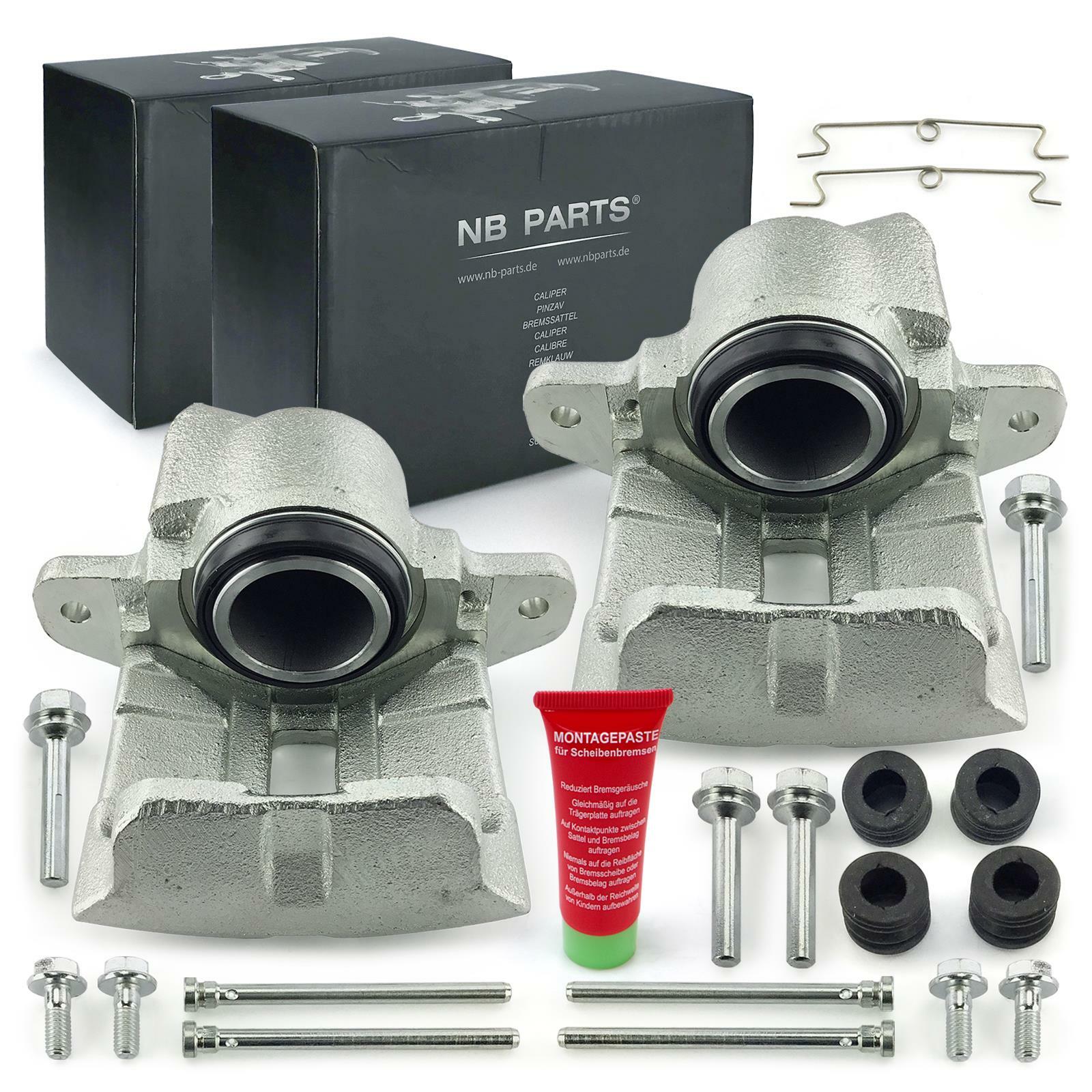 Front Brake Calipers Set Citroen ZX Dacia Logan Sandero Renault Clio I II Megane
