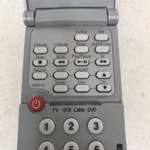 New Samsung Remote Control 00007 w/ Flip Cover OEM Original - Picture 2 of 8
