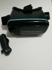 UTOPIA 360 DEGREES VIRTUAL REALITY VR HEADSET VIDEO DISPLAY, WITH CONTROLLER