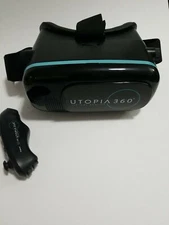 UTOPIA 360 DEGREES VIRTUAL REALITY VR HEADSET VIDEO DISPLAY, WITH CONTROLLER 