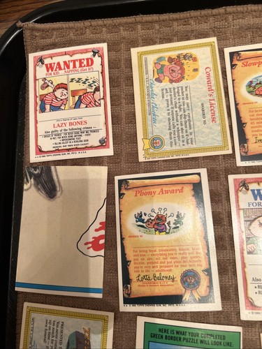 Garbage Pail Kids Lot Of 16 Great Shape - Picture 13 of 21