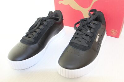 Puma Carina Laser Cut Damen Schwarz 38938902 größe Neu