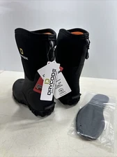 Drycode Women's Waterproof Rubber Muck Boot Steel Shank Multi-Season  - Size: 5