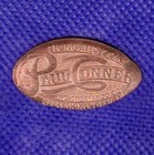 2010 Paul Conner Business Card Elongated Pressed Copper Penny
