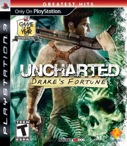 Uncharted: Drake's Fortune -- Greatest Hits Edition (Sony PlayStation 3, 2009) - Afbeelding 1 van 1