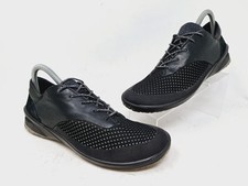 Ecco Womens Biom Life Tie Black Leather Shoes Size EU 39 US 8-8.5