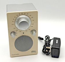 Tivoli Audio iPAL Henry Kloss Portable AM/FM Radio  Power Supply Tested White