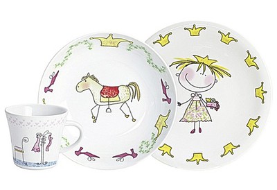 KAHLA Kinderset 3tlg. Mrchenprinzessin