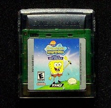 SpongeBob SquarePants Revenge of the Lost Spatula GameBoy Color Video Game