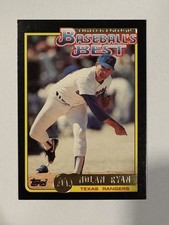 1992 Topps McDonald's Limited Edition Baseball's Best Nolan Ryan #24