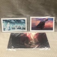 3 Art Cards from the Fallout Universe Fallout Loot Crate