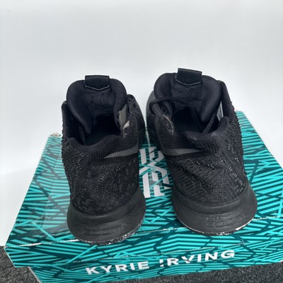 Nike Zoom Kyrie 3 Basketball Shoes Men's Triple Black Marble Size