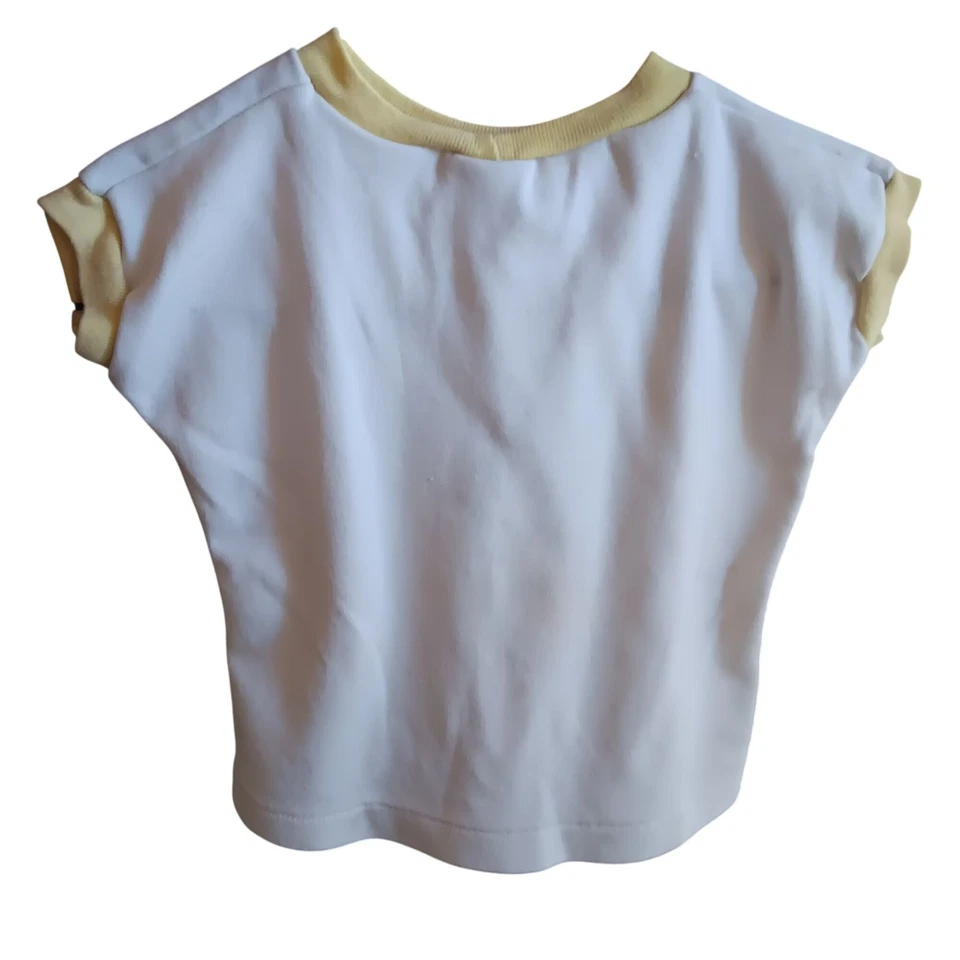 Camiseta Vintage Niñas 5 5T Puntada Única Margaritas Timbre Años 70 Distress Hippy Foto 4 de 4