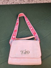 FAO Schwarz Glamor Embossed Bag Girls Pink Purse Only