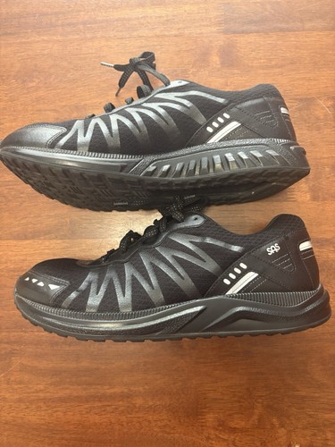 SAS Scarpe Uomo Taglia 10 D Nero Sneakers Palestra Atletica Missione One-M Nuove - Foto 4 di 9