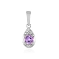 Cavill SilberanhäNger Tropfen Lavendel Amethyst 0,65Ct Zirkonia Damen