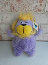 SOS Good Stuff Lion Plush Stuffed Animal Purple Yellow Mane