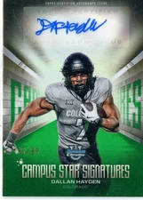 Dallan Hayden - 2025 Bowman Chrome No. CSS-DH Campus Star Auto 36/99 0024