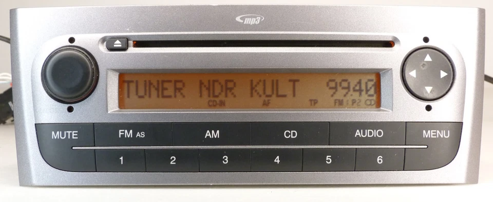 Autoradio Fiat F  199 CD SM2, MP3, 7355642340,  Code frei, Cancheck aus #001 - Bild 2 von 4